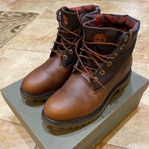 Timberland Hommes Boots with Roll top brn